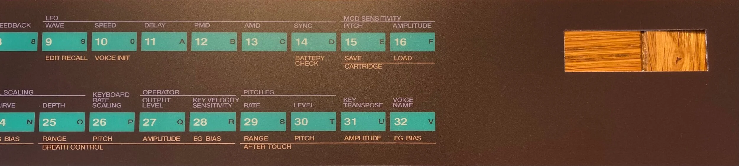 NEW AUTHENTIC MEMBRANES - KX88 - K3 - DX7 - MATRIX 6 - JX8P - CZ1000 - Vintage Synth Sales, Mixing, Pro Audio, Analog summing, Restoration - @sweet.discrete