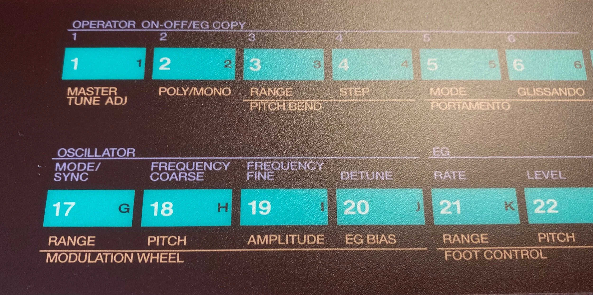 NEW AUTHENTIC MEMBRANES - KX88 - K3 - DX7 - MATRIX 6 - JX8P - CZ1000 - Vintage Synth Sales, Mixing, Pro Audio, Analog summing, Restoration - @sweet.discrete (Copy)