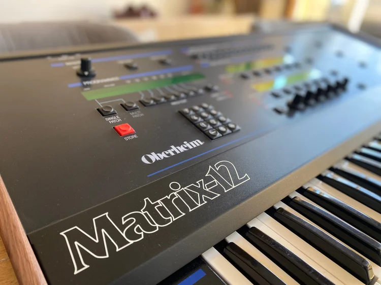 OBERHEIM MATRIX 12 FULL METAL CASE RESTORATION SERVICE + NEW
