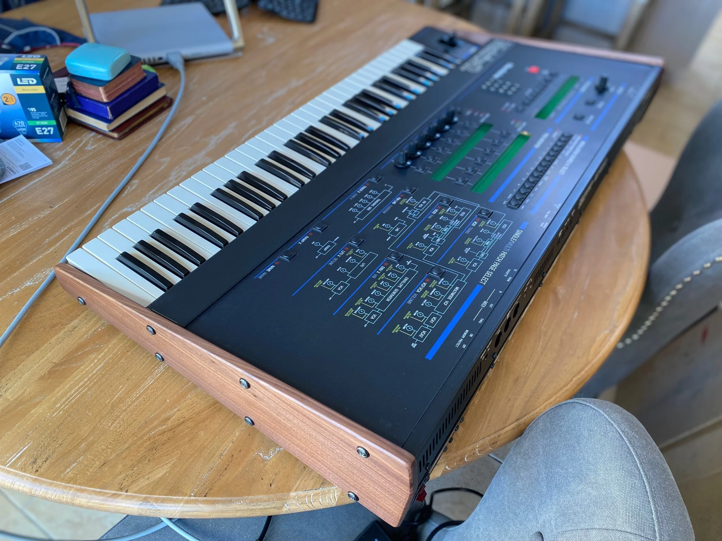 OBERHEIM MATRIX 12 FULL METAL CASE RESTORATION SERVICE + NEW
