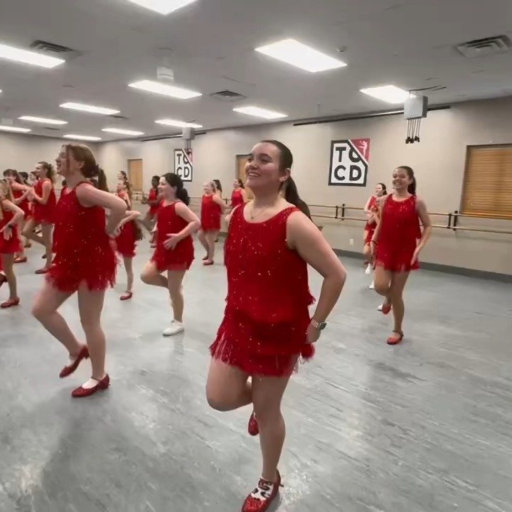TOCD's Performance Team is all smiles gearing up for @disneyparks' Dance the World next week 🐭💃 here's a sneak peek from their last dress rehearsal today, good luck everyone ⭐