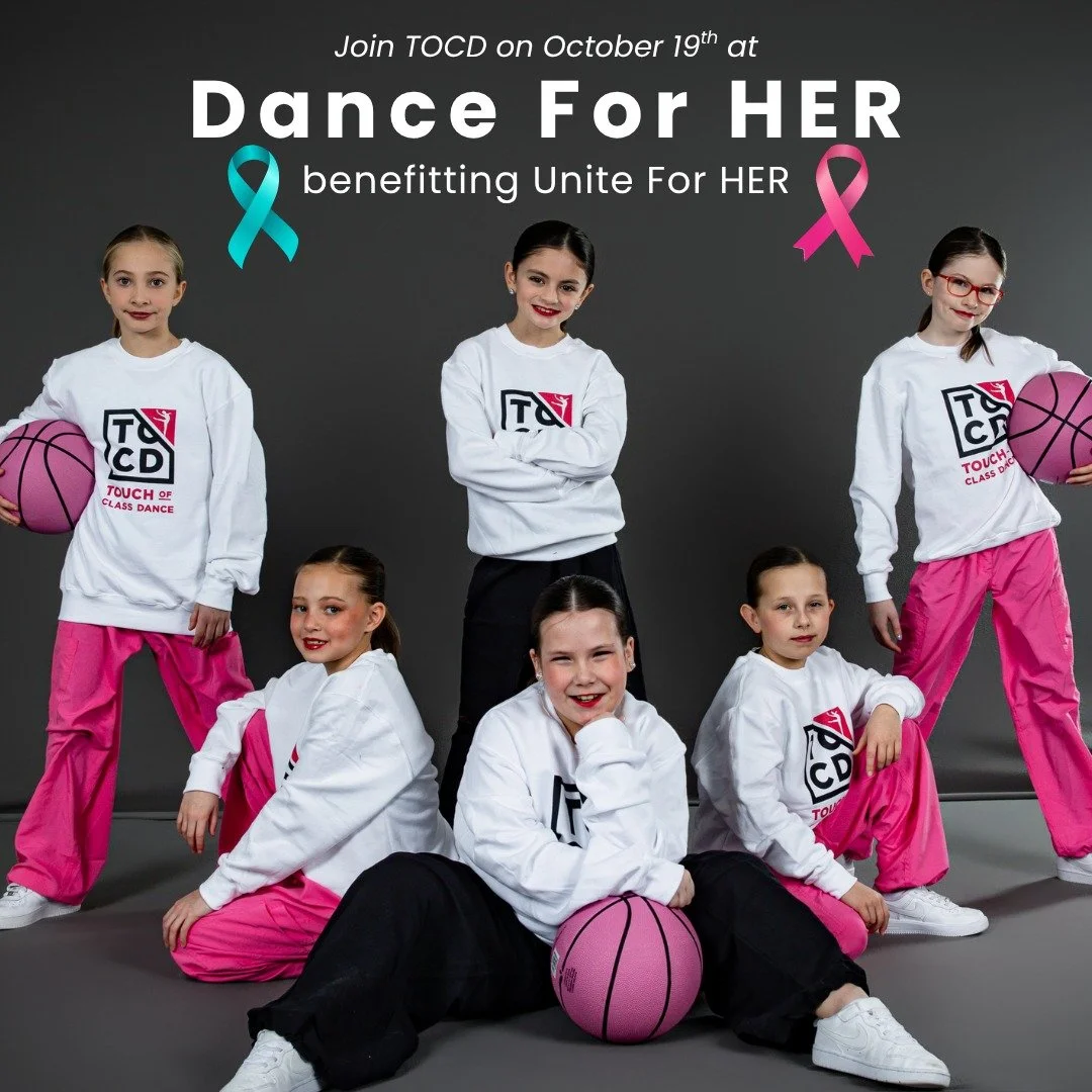 The TOCD Dance Team is excited to be performing at Dance For HER in a few weeks 👯⭐ all proceeds will benefit breast and ovarian cancer patients through @unite4her. Use the link in our bio to grab your tickets and/or make a donation today 💕