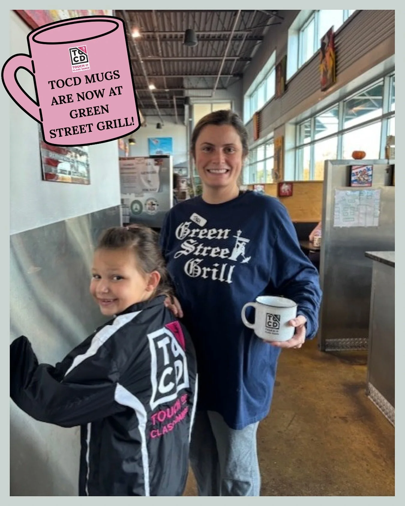 A huge shout-out to @thegreenstreetgrill for supporting Touch of Class Dance! We&rsquo;re so thankful for local businesses that keep our community dancing and connected. Stop by and show them some love! #SupportLocal #TouchOfClassDance #CommunityStro