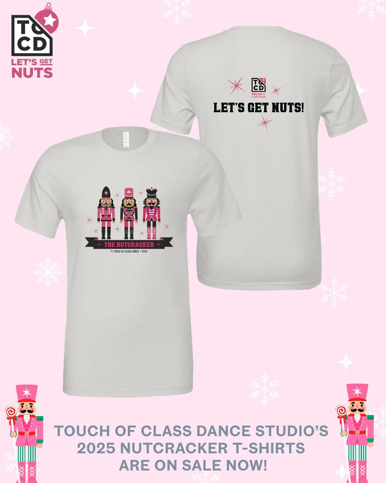 ✨Don&rsquo;t miss your chance to dance into the holidays in style! 🎄💃 

Your chance to grab one of our exclusive Nutcracker T-shirts ends soon! Grab yours before the store closes on Sunday, November 9th at midnight! 🩰❄️