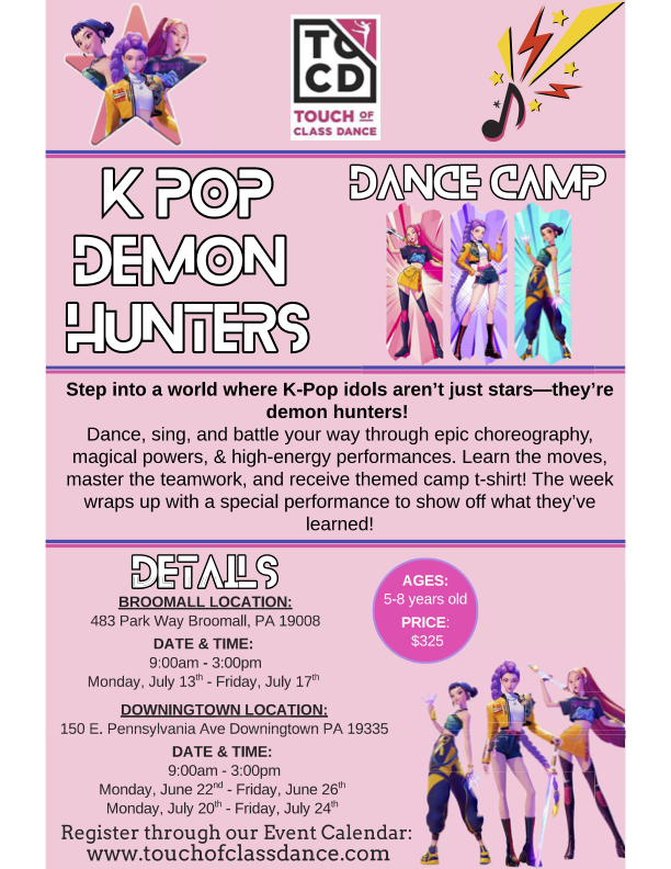 Summer Dance Camp - Broomall