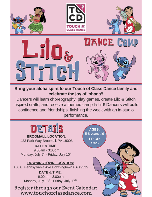 Summer Dance Camp - Downingtown
