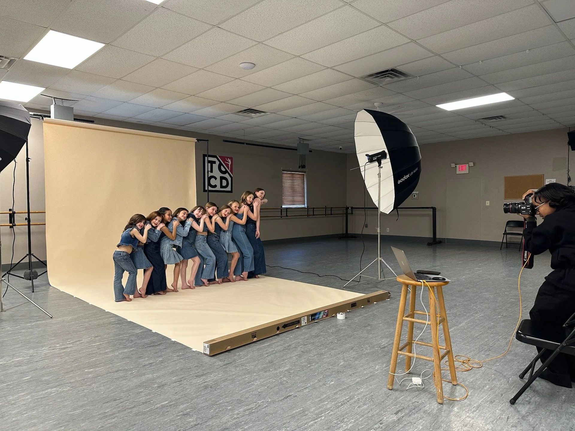 #BTS of the TOCD Company's photoshoot yesterday 📸 thanks for spending the day with us, @myxmodemedia!!