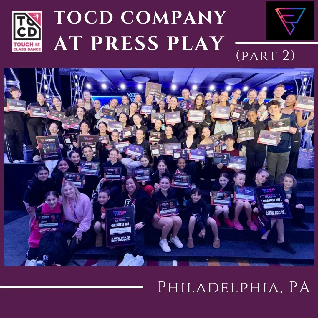 One comp after another for our dancers 👯&zwj;♀️ A huge congratulations to everyone that competed at @pressplay Philly a few weeks ago!!