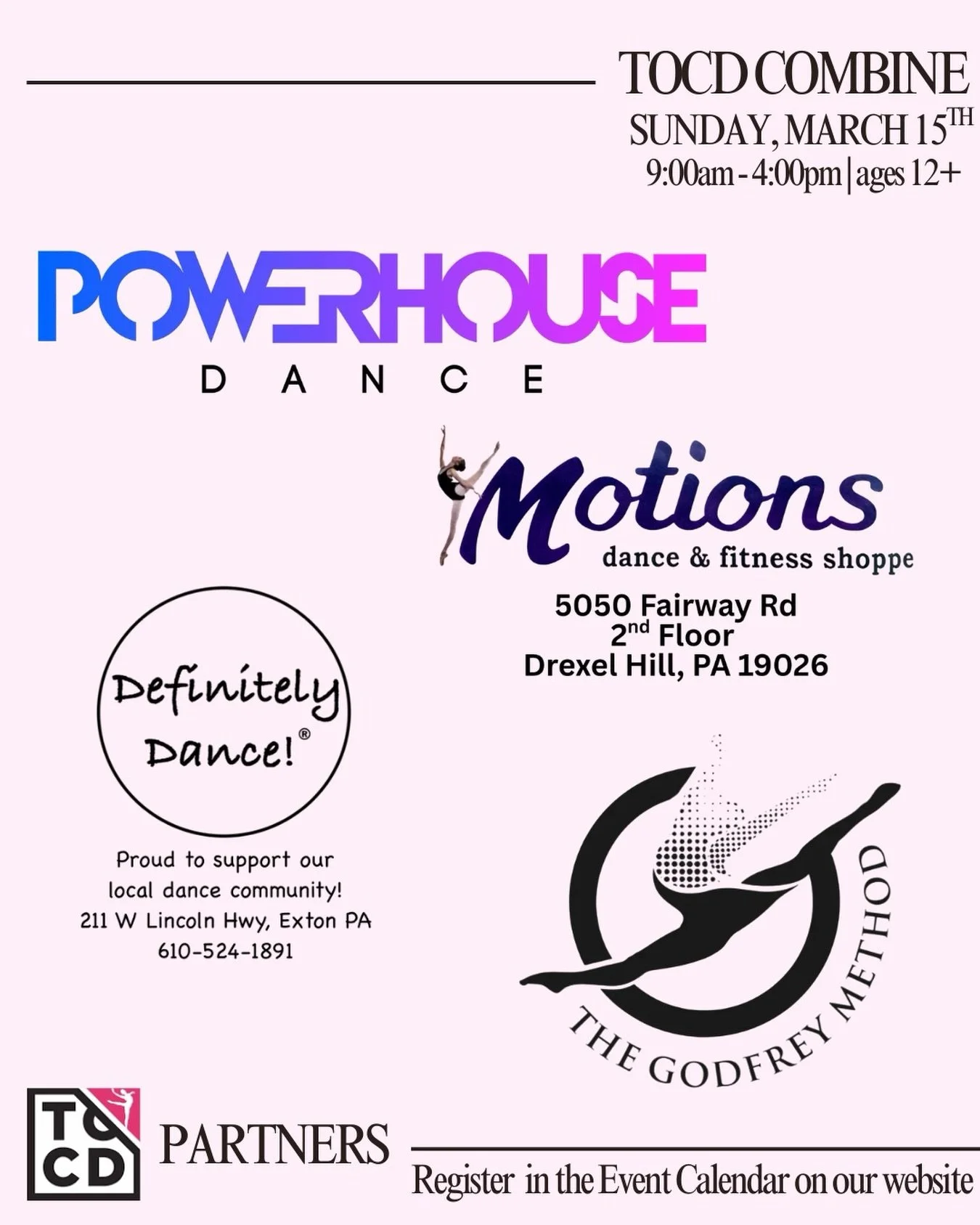 Today&rsquo;s the day! 🎓✨ Our TOCD Combine is finally here and we&rsquo;re so excited to welcome all of the incredible dancers joining us. This is an amazing opportunity to train, connect, and take the next step toward your collegiate dance journey.