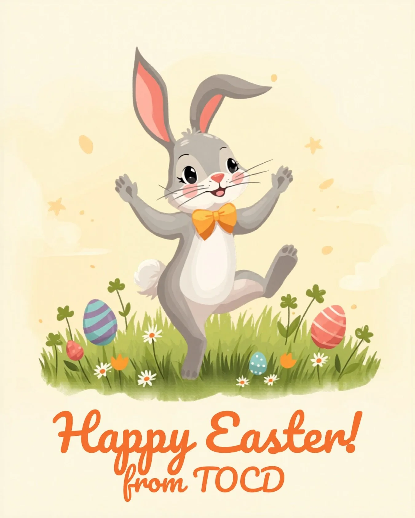 Happy Easter! We are wishing everyone a beautiful day filled with love, laughter, and maybe a little dancing too! 🩰🌷