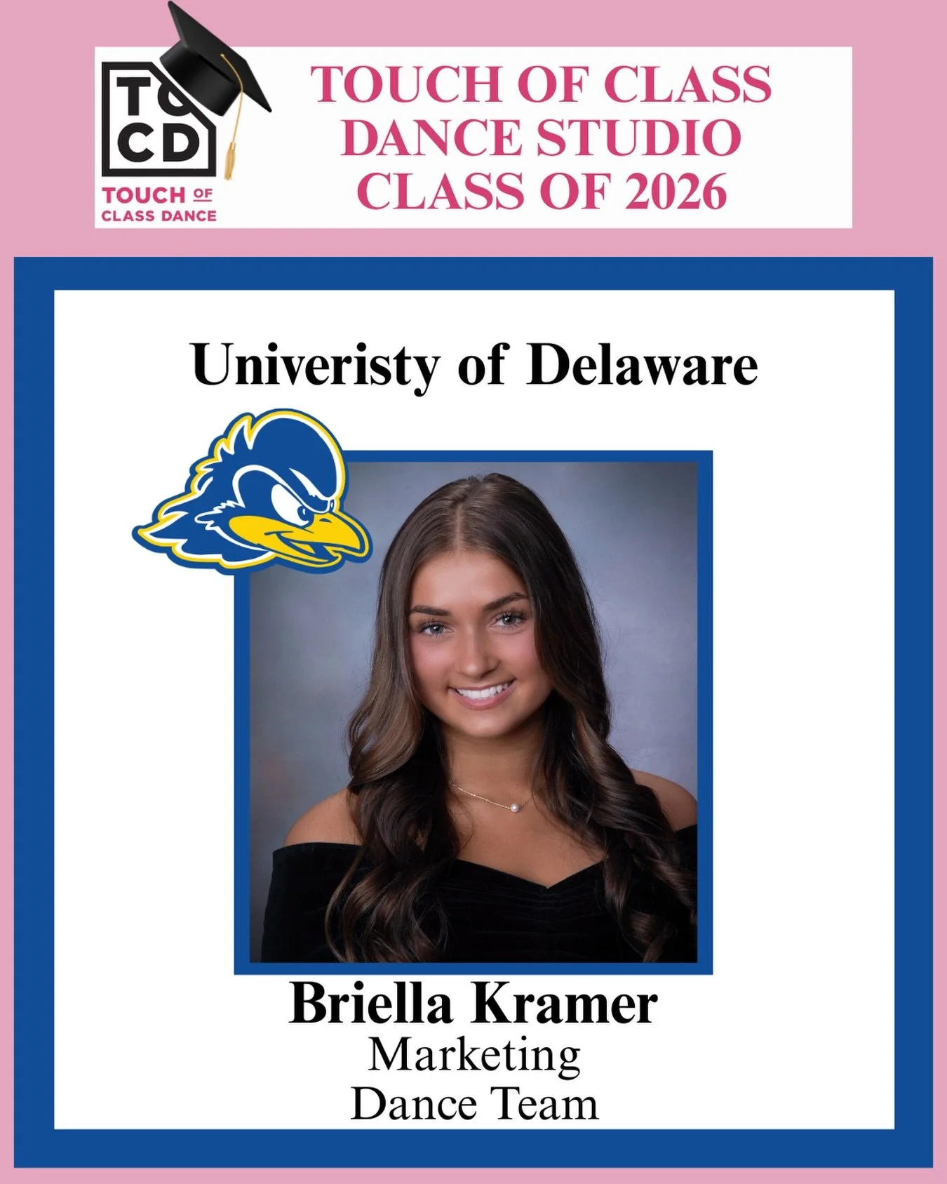 ✨ Senior Spotlight: Briella Kramer ✨

Briella has been part of our studio family since she was 2 years old, and watching her grow into the incredible dancer, leader, and teacher she is today has been so special. At only 8 years old, she became a memb