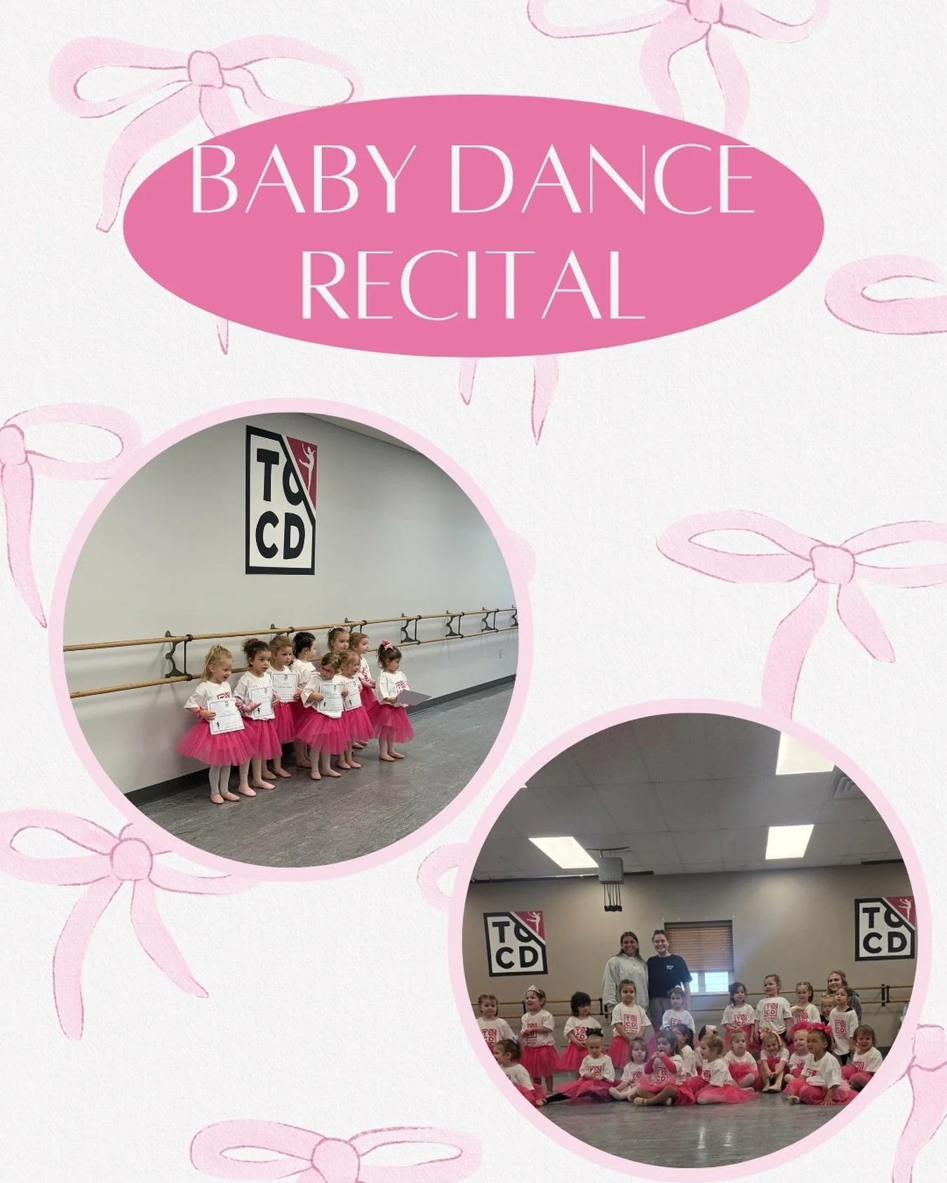 Today our Baby Dance Recital dancers lit up the studio with their smiles, and confidence! These little stars may be our youngest group, but they brought the biggest joy to everyone in the audience. We are so proud of each and every one of them for da