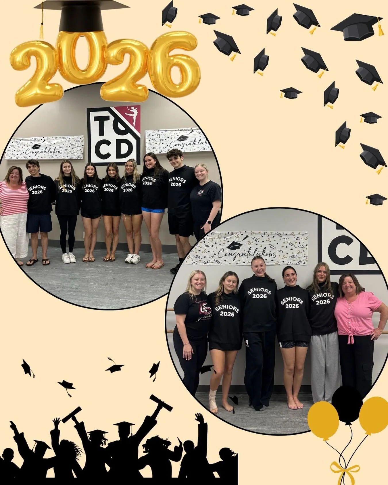 Celebrating the seniors who danced through every season, every challenge, and every unforgettable moment 💫🎓

Our senior party is a long-standing tradition at the studio, and one of our favorite ways to honor the dancers who have filled these walls 