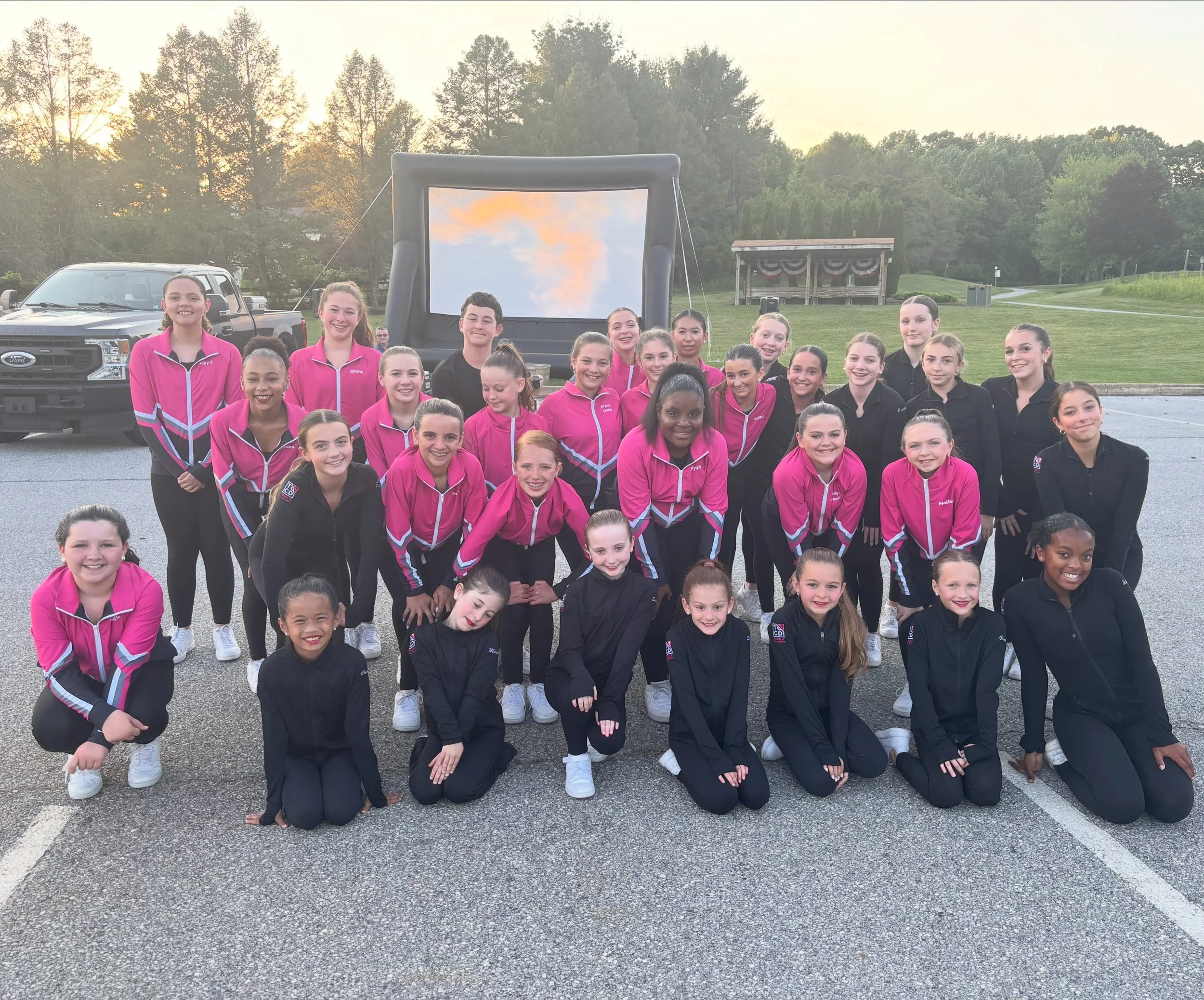 The TOCD Dance Team, Company, and Junior Company had a great time performing at Downingtown&rsquo;s Movie Night at Broad Run Park! We love getting involved and performing for our local communities! 🍿