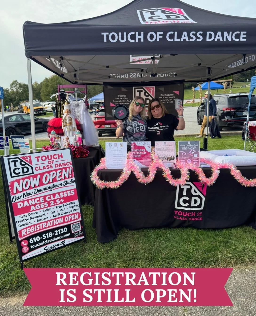 Registration for our 2026&ndash;2027 dance season is still OPEN! 🎉 

From ballet to hip hop, jazz, tap, and so much more, there&rsquo;s a class for everyone! Don&rsquo;t wait &mdash; register today and be part of an amazing season of dancing, growin