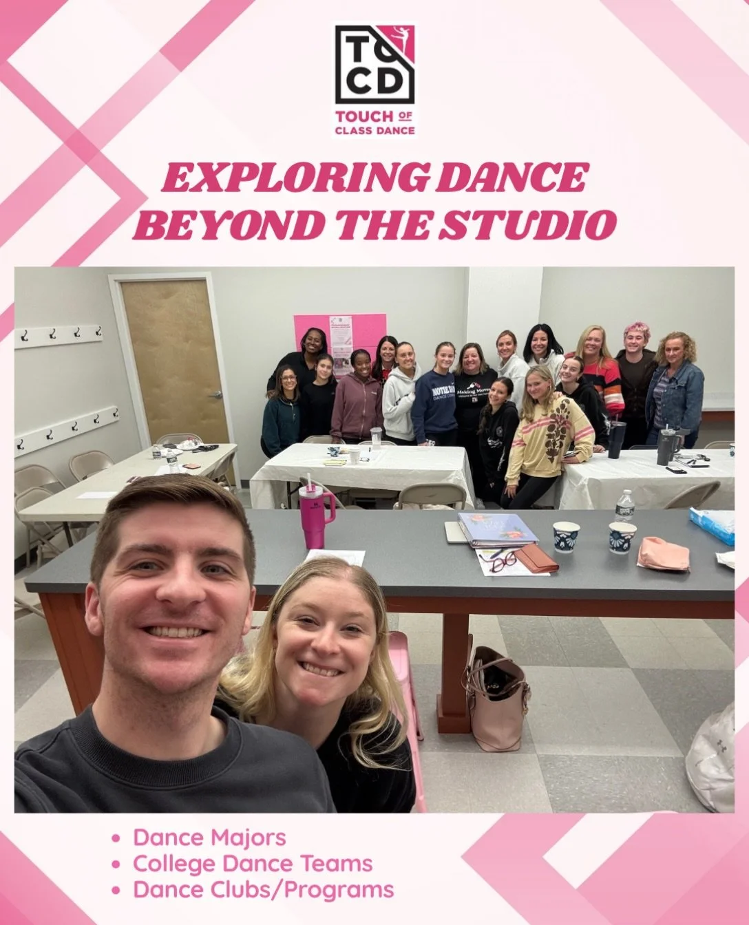 Our first Exploring Dance Beyond the Studio seminar was a huge success! 💃🩰 We explored all the exciting opportunities available to dancers after high school, from pursuing a BFA or BA in dance to joining college dance clubs, companies, dance teams,
