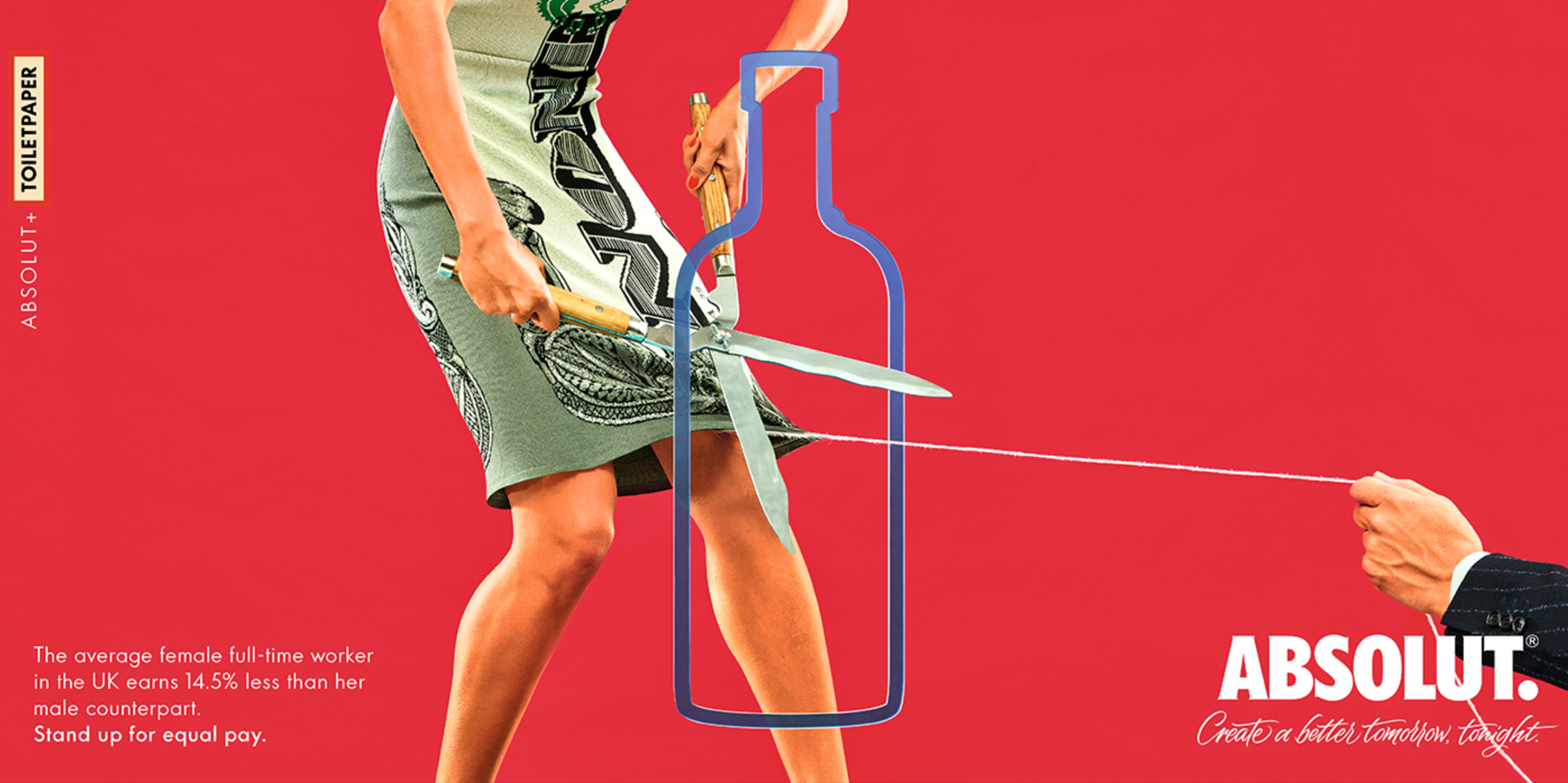 EQUALITY Absolut + Toilet Paper Magazine