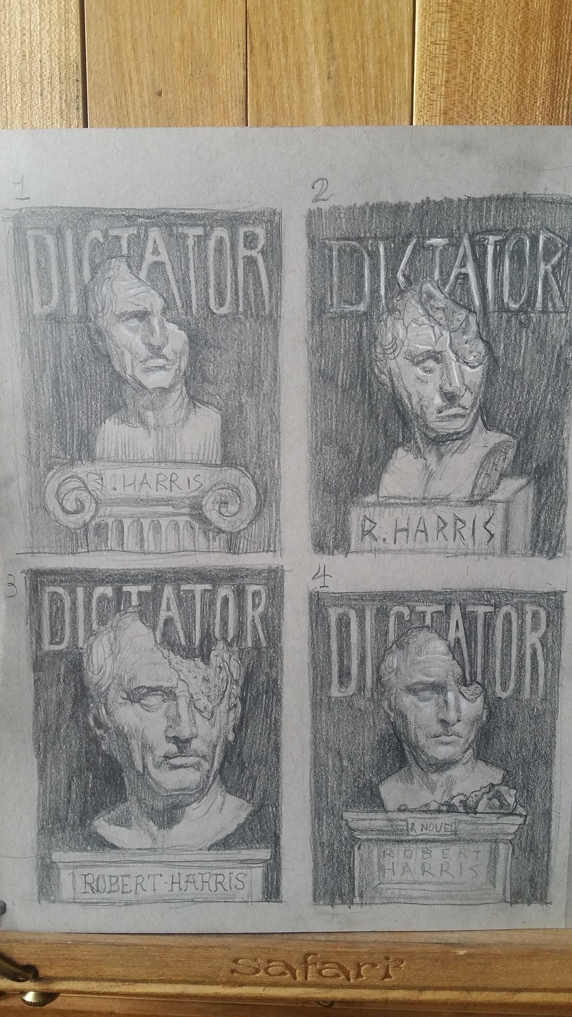  thumbnail sketches  /  graphite 