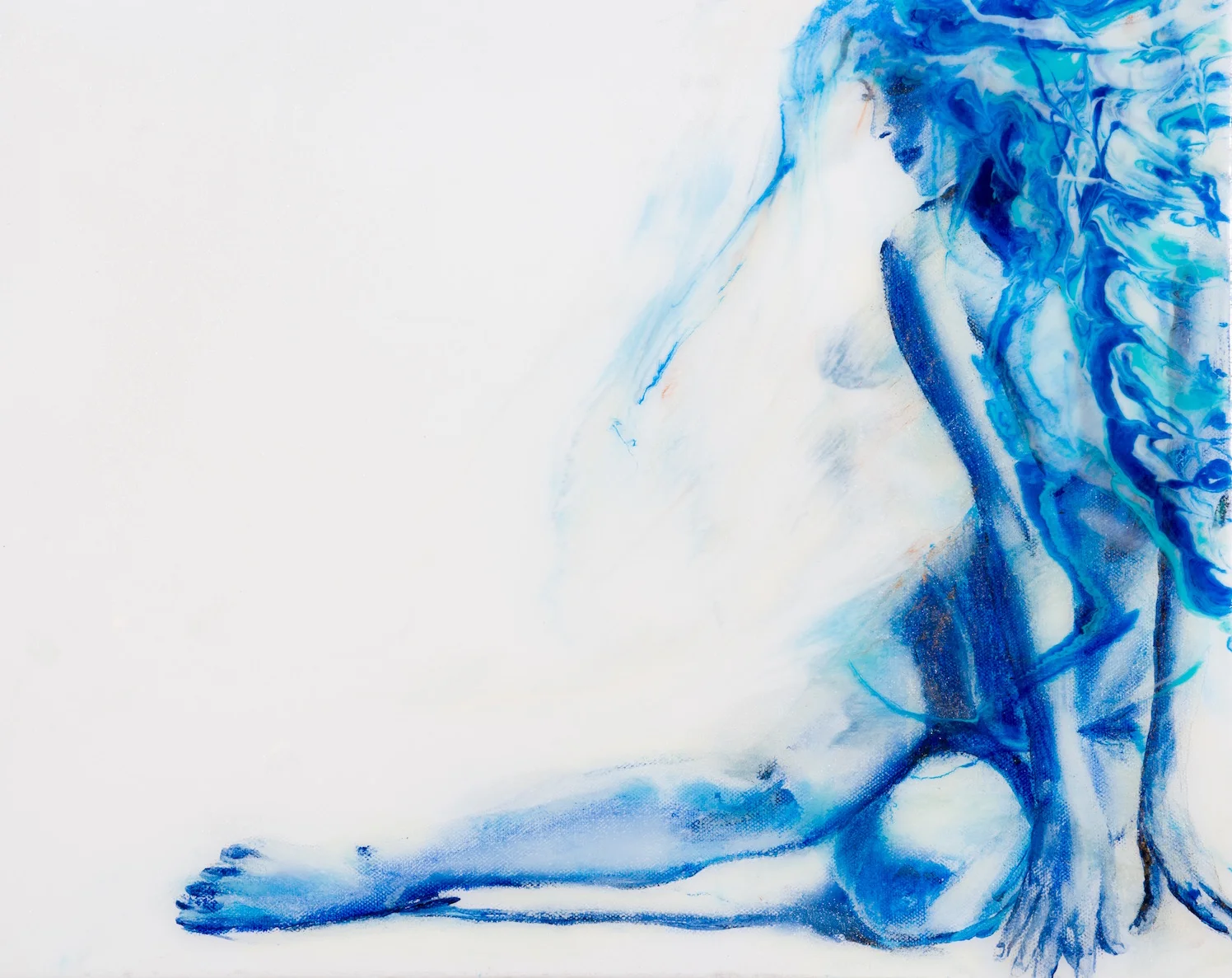 Barbara Madden 'Submerged Mists' acrylic and resin on canvas 16 x 20 inches.jpg