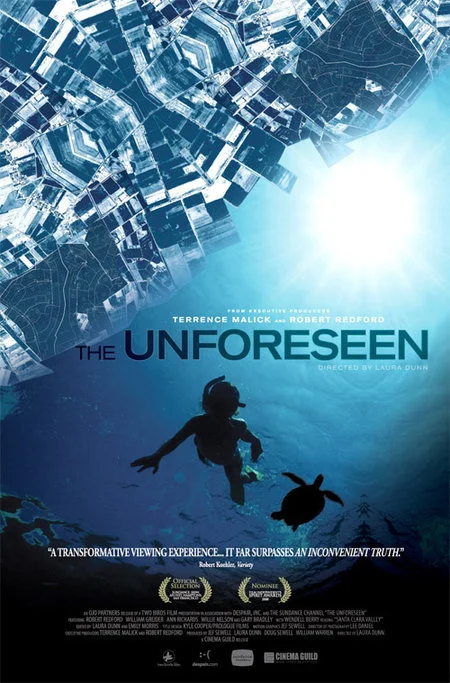The Unforeseen Dir. Laura Dunn (documentary) Sound design, field recording, editing, and re-recording.