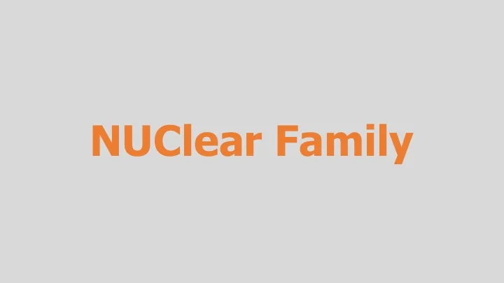 NUClear Family PBS (documentary feature) Editing and re-recording.