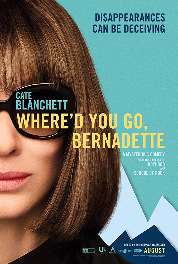 Where'd You Go Bernadette? Dir. Richard Linklater (narrative feature) Design, edit, foley record, ADR recording, and re-recording.