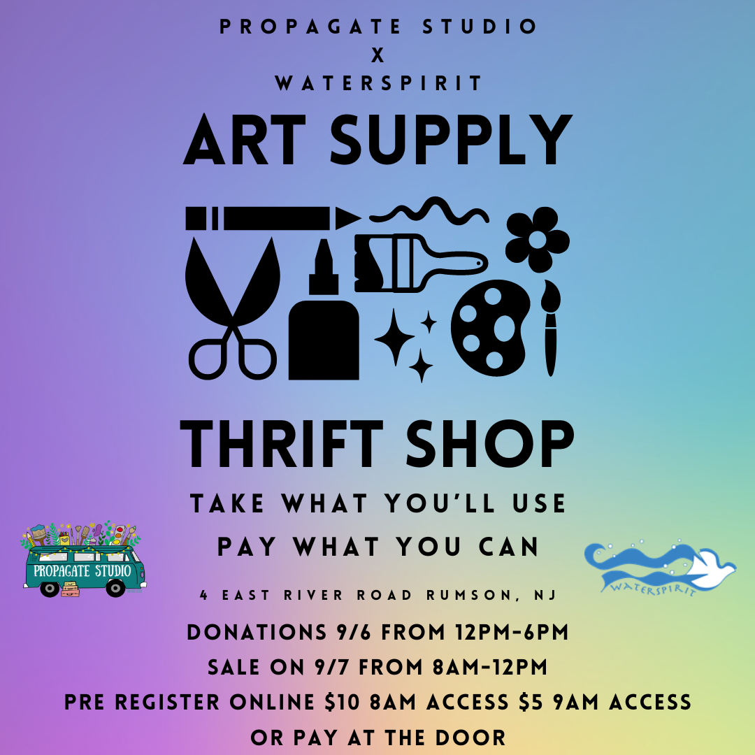 Art Supply Thrift Shop Fundraiser