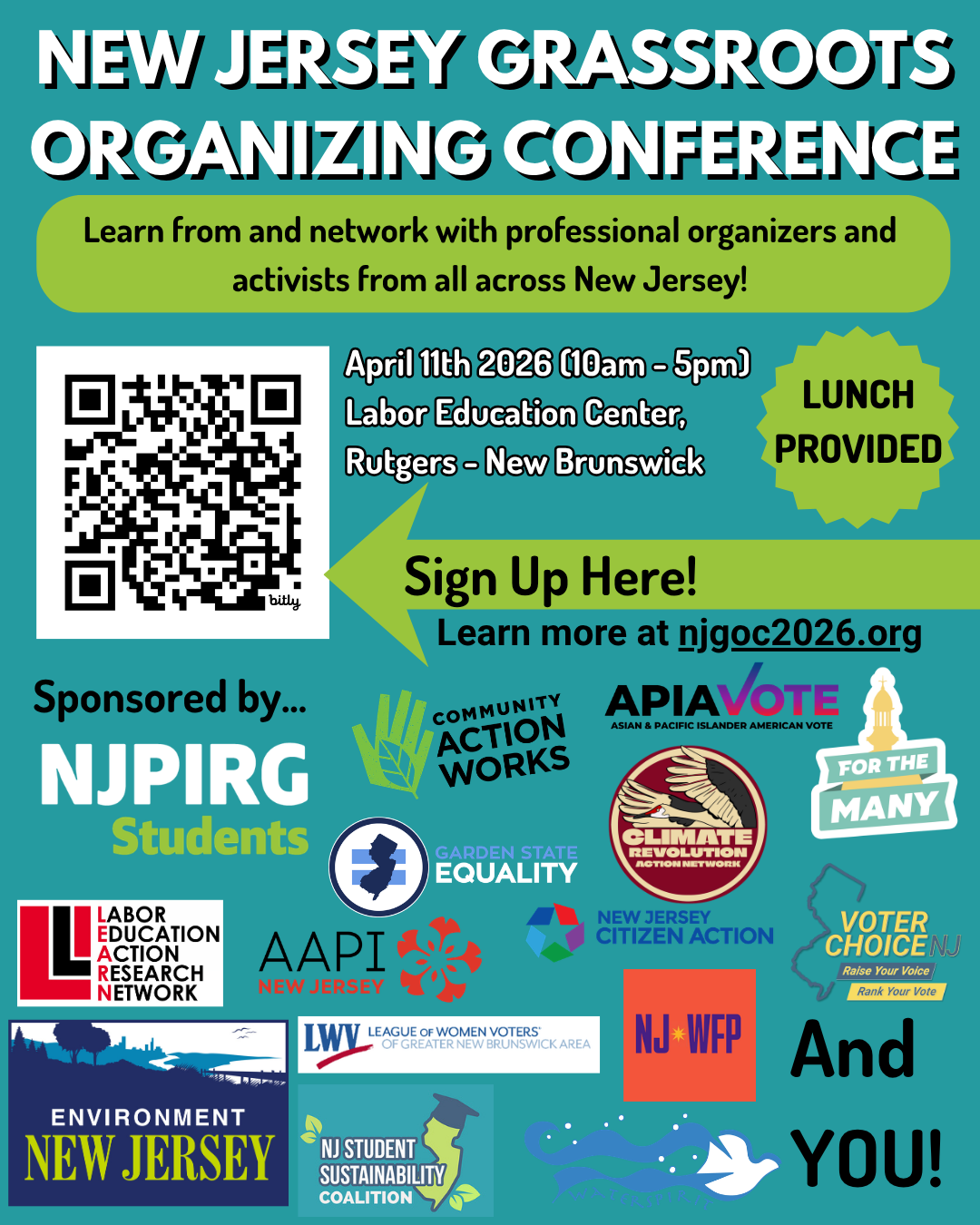 NJ Grassroots Organizing Conference