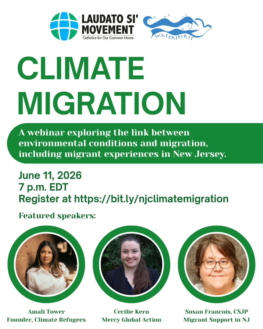 Climate Migration webinar