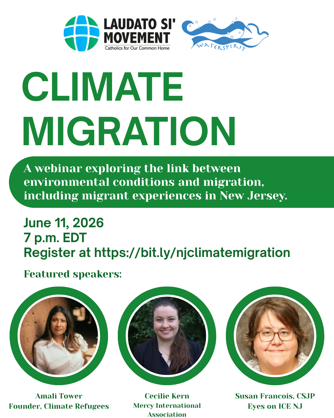Climate Migration webinar