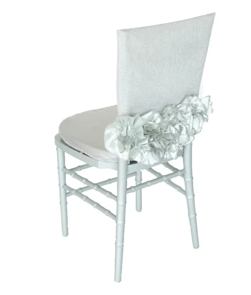Preston Bailey Luxury Linen Collection - Sofia Silver Chair Cap.jpg