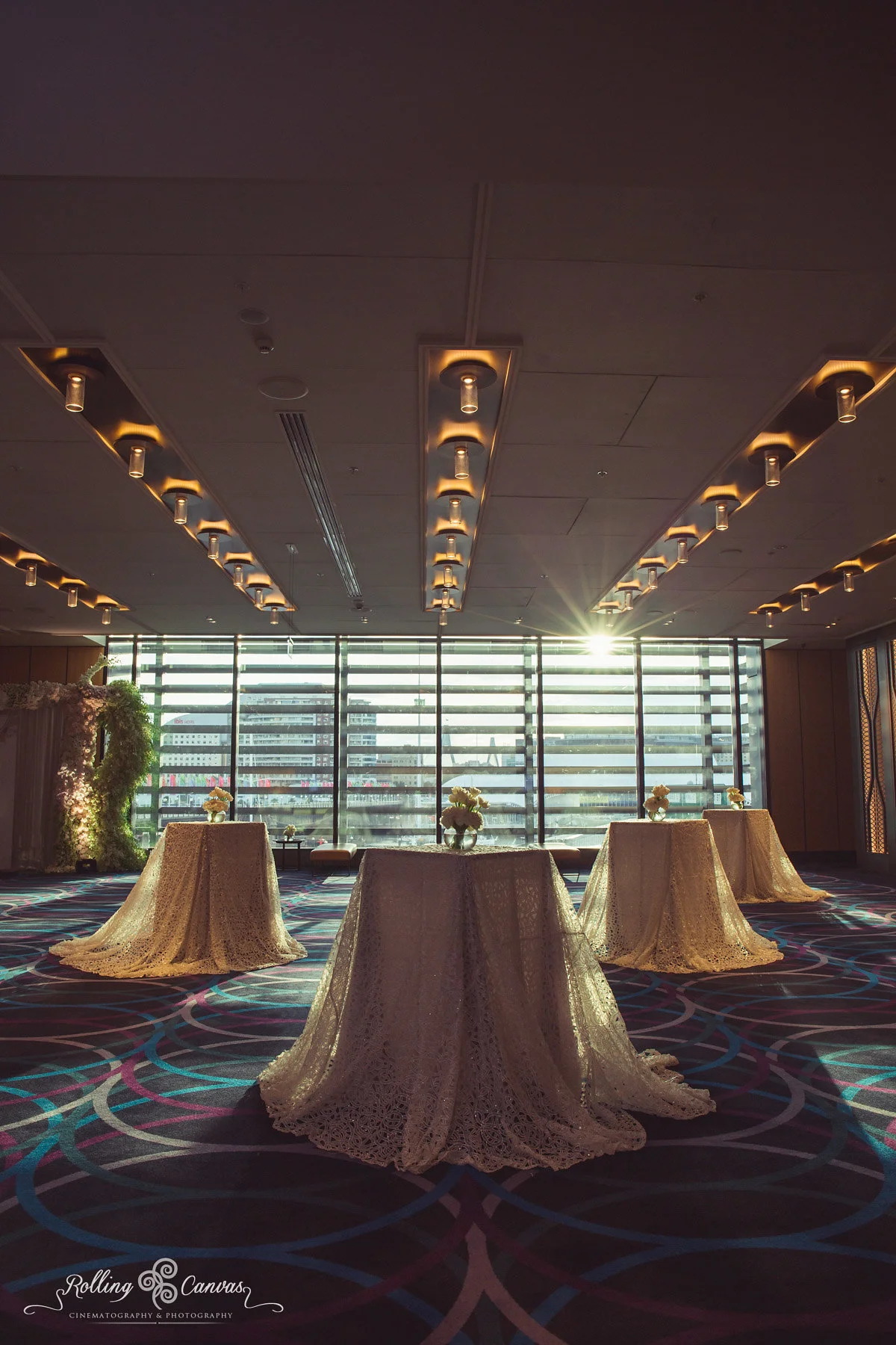 Wedding_Photography_Sydney_Rolling_Canvas_Presentation_elegant_reception_chandeliers_fairylights_white_dancefloor_luxury_linen_decor_cocktail_function_Hyatt_Regency_Sydney-57224.jpg