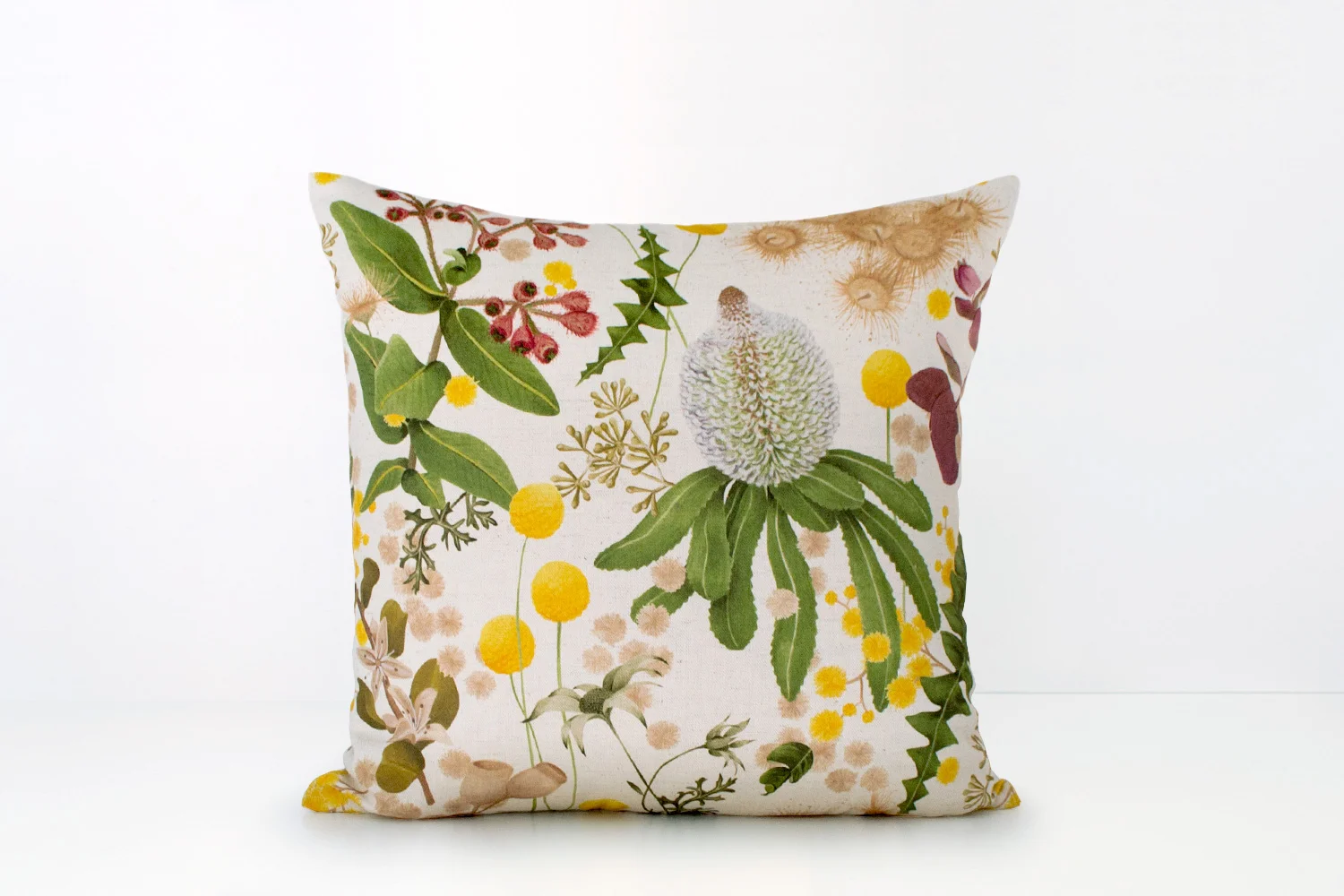 Collaborate gold cushion