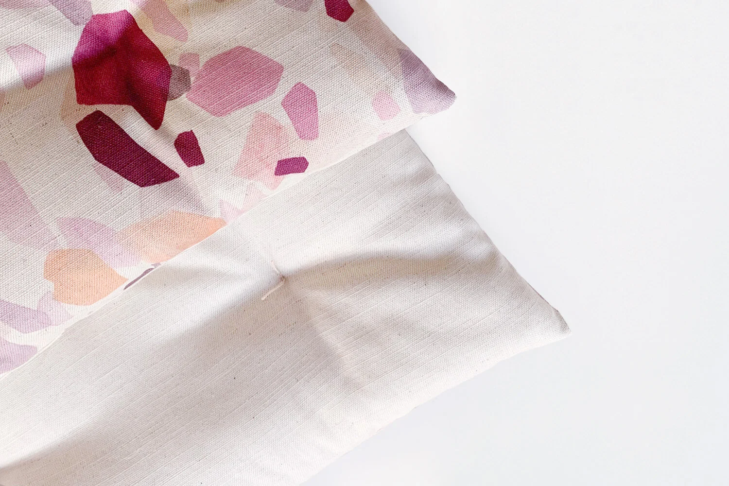 Shapes Mauve floor mat