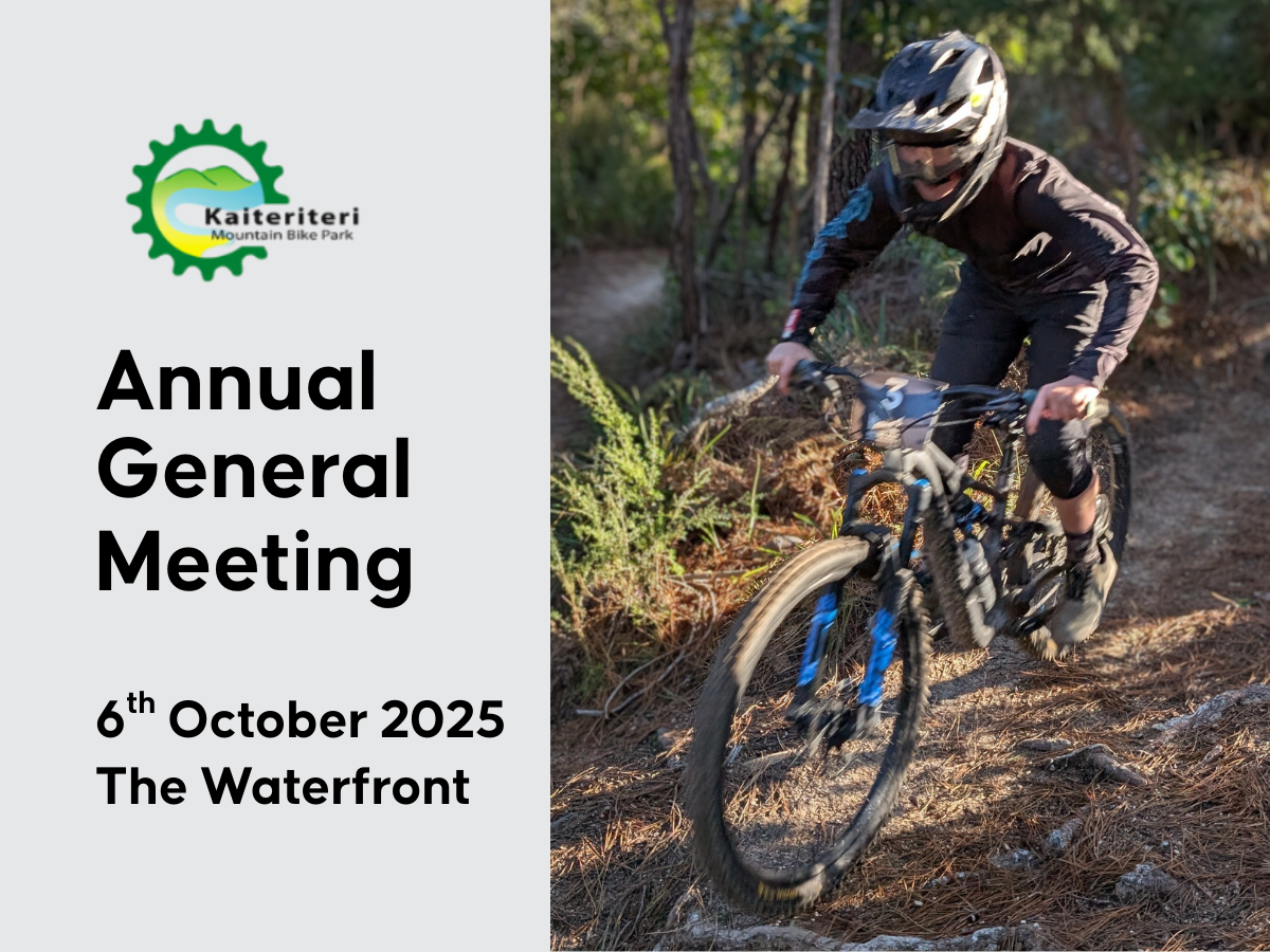 Kaiteriteri Mountain Bike Park Inc Society - AGM