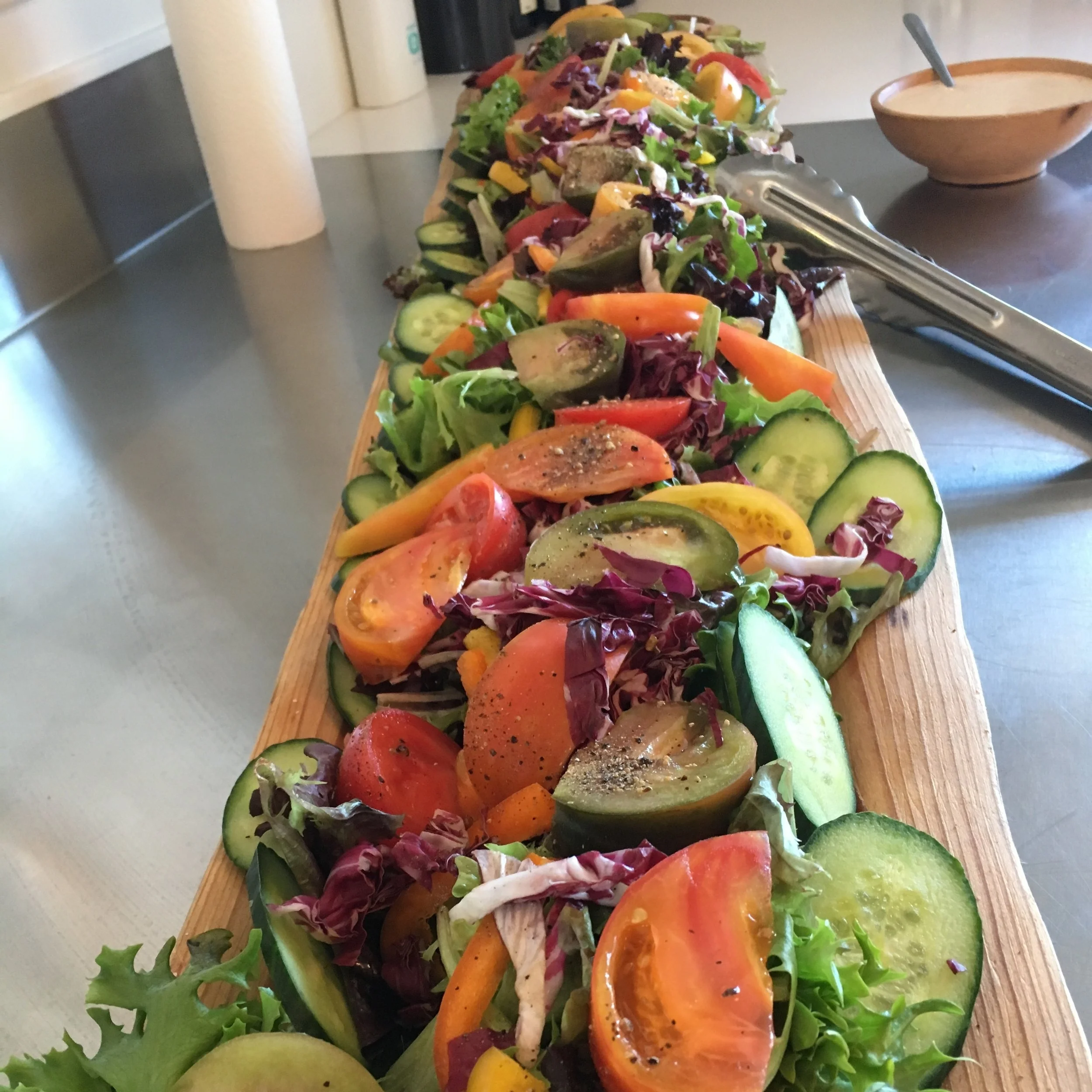  Farm to Table Salad with Dijon Dressing  