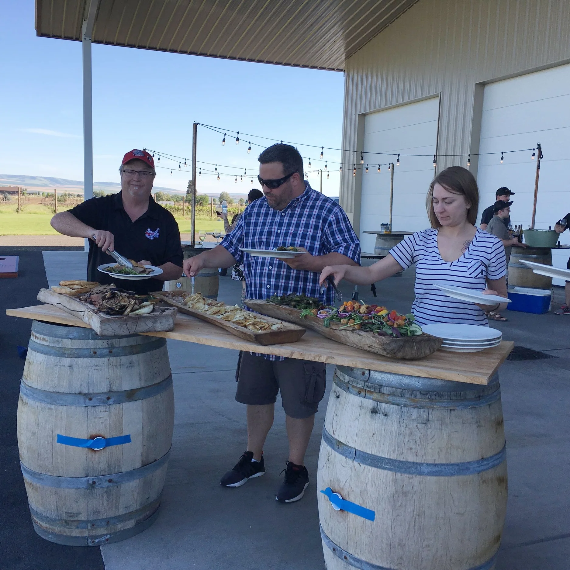  Lunch Buffet at Dusted Valley  