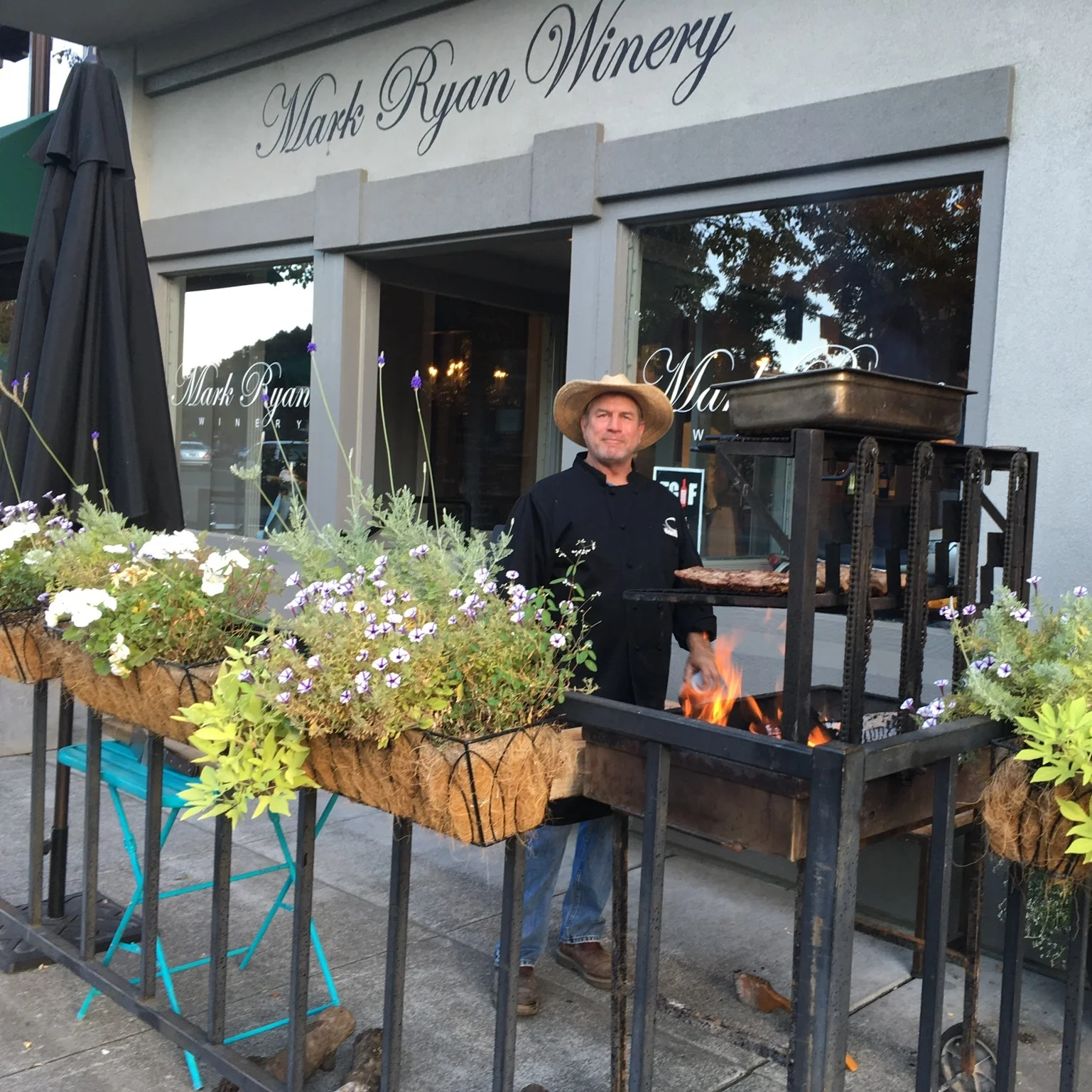  Cooking for Mark Ryan Winery  