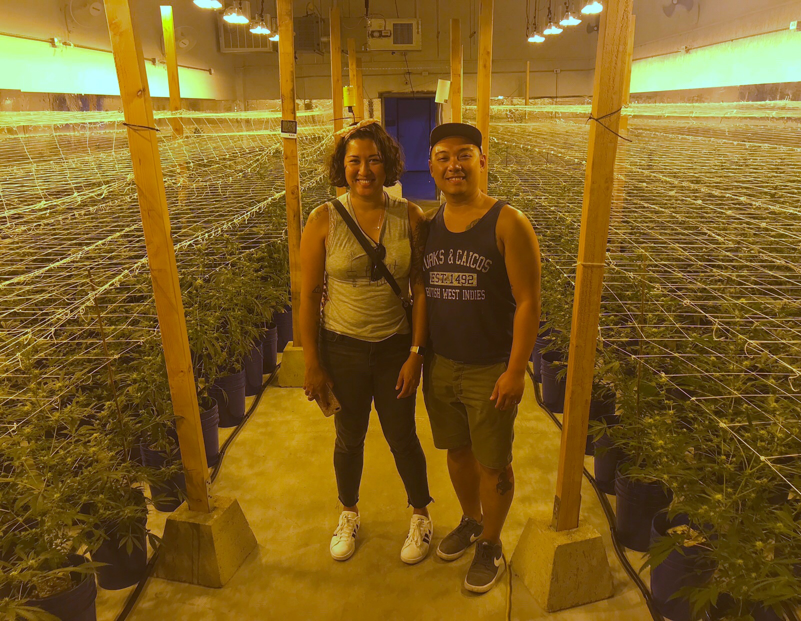 We couldn’t pass up a dispensary tour during our visit to California