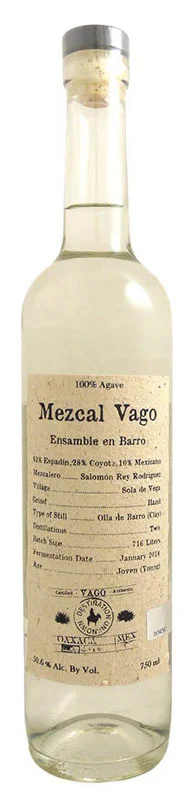 Mezcal Vago Ensamble en Barro