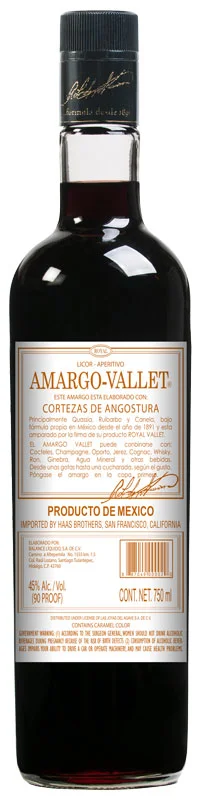 Amargo-Vallet Angostura