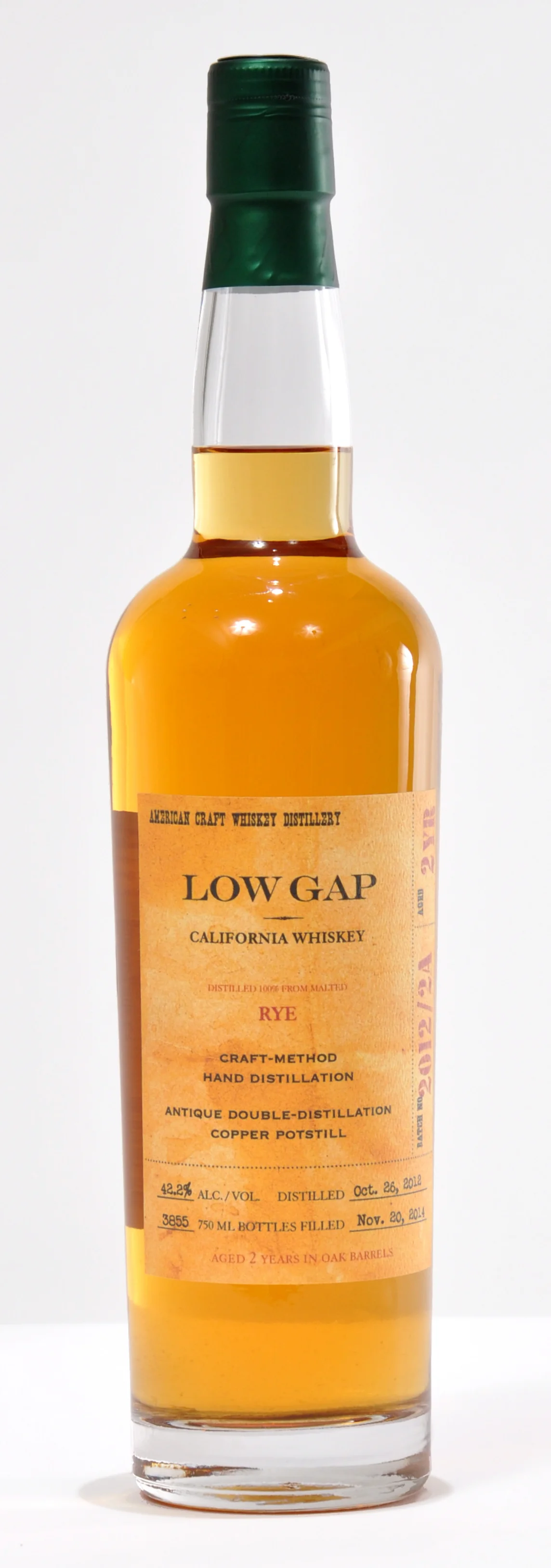Low Gap Rye Whiskey