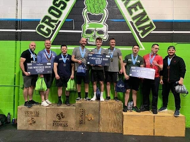 Congrats to our Amp teams today!  2nd place men&rsquo;s team plus 2nd &amp; 5th place women teams!  #ampstrong #ampfam #crossfit