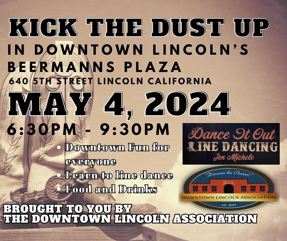 Let&rsquo;s KICK THE DUST UP in Beermann Plaza! 🤠Join us on Saturday, May 4th from 6:30-9:30 pm for a night of Line Dancing with @danceitoutlinedancing 🍷 sip-worthy wine, 🍺 cold beers, 🍕delicious eats and 🛍️ retail vendors. Let&rsquo;s dance the