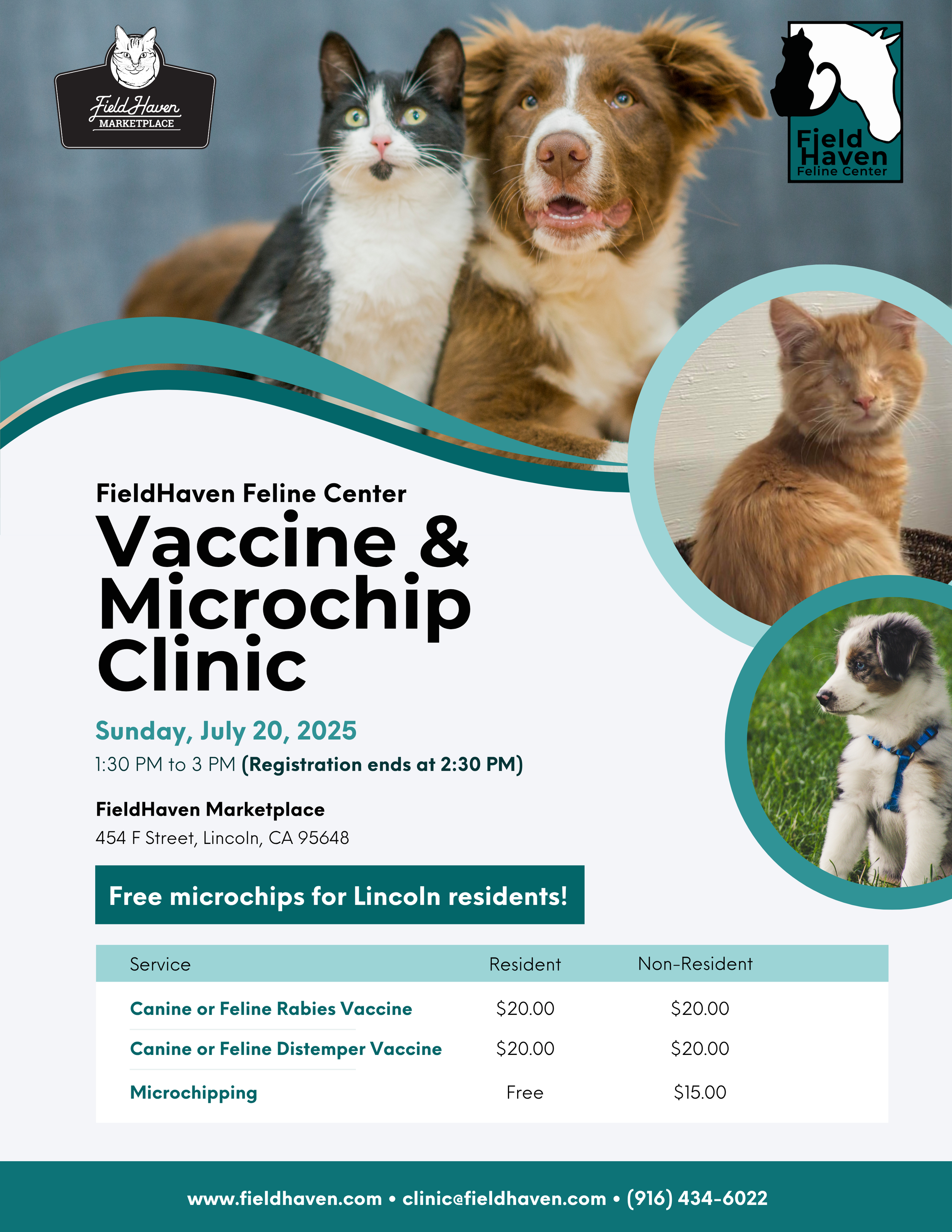 Vaccine & Microchip Clinic