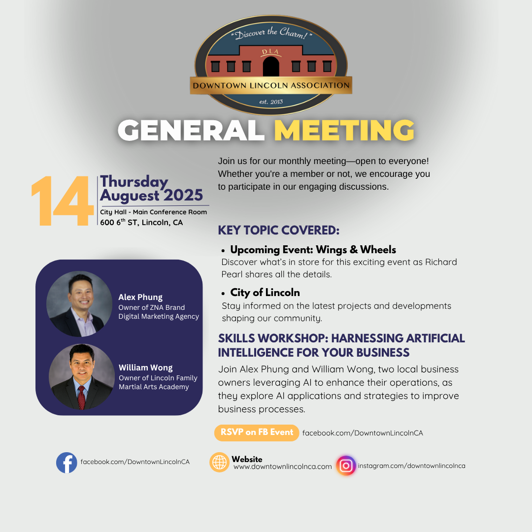 DLA General Meeting 08/14/2025