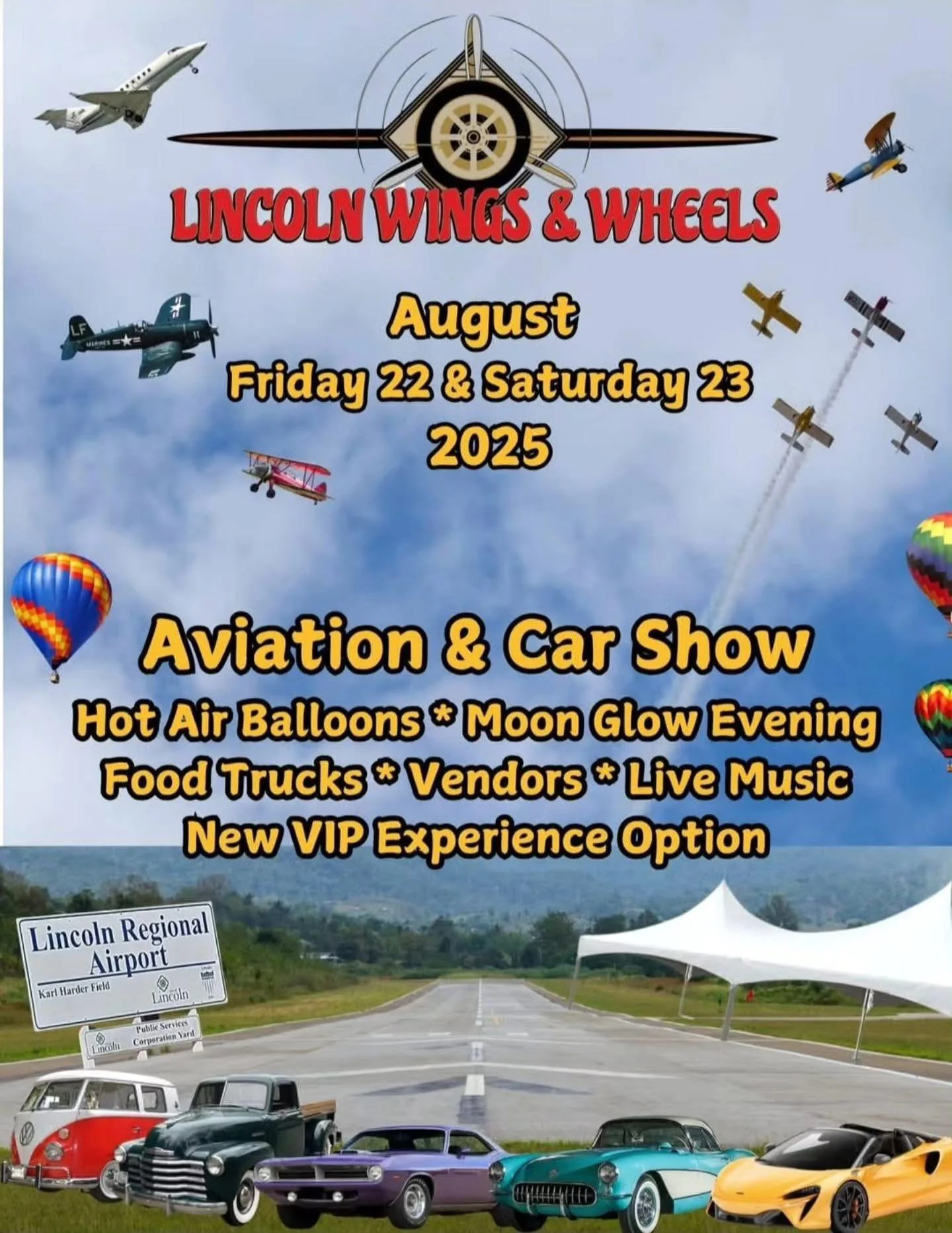 Wings and Wheels 2025