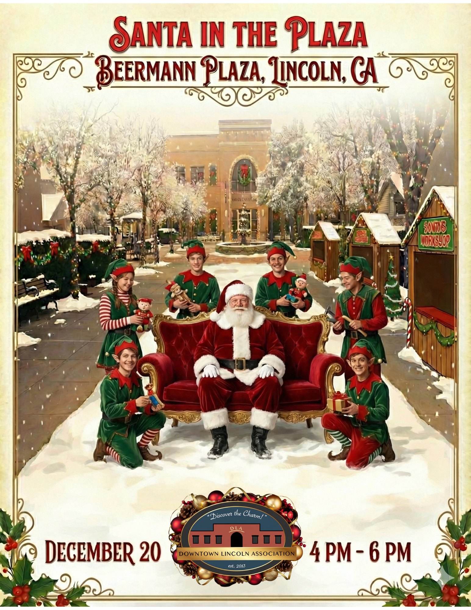 Santa in the Plaza Brings Holiday Cheer to Downtown Lincoln