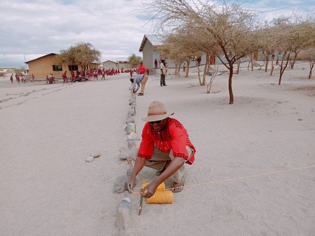 Sinya fence - Marking Out