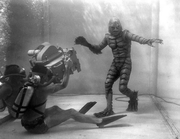 The Creature From The Black Lagoon (1954) &bull; #behindthescenes 🙌🏼